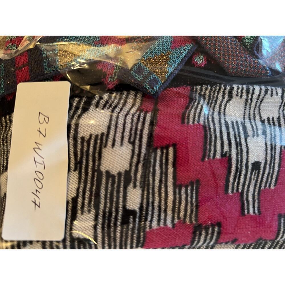 Custo Barcelona Y2K Geo Pattern Kimono Sleeve Mini Dress Size S - Picture 16 of 16